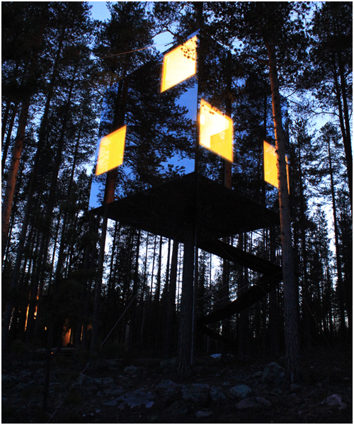 Treehouse, Sweden - MIrrorcube