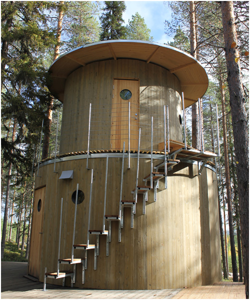 Treehouse, Sweden - Treesauna