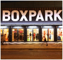 Boxpark Pop-up Mall, London - Featured Image